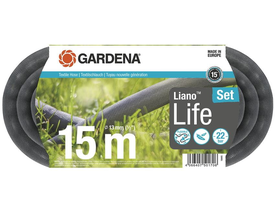 Gardena Textilschlauch Liano™ Life 1/2" 15 m